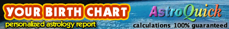 Astrological studies AstroQuick Birth Chart