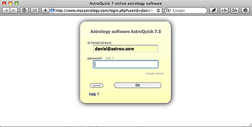 astrology software online web