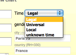 new chart time legal gmt local