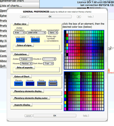 Natal Chart Software