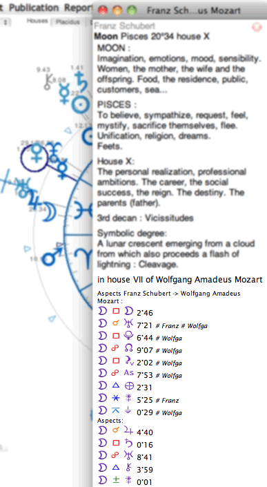 astrology chart synastry interpretation windows